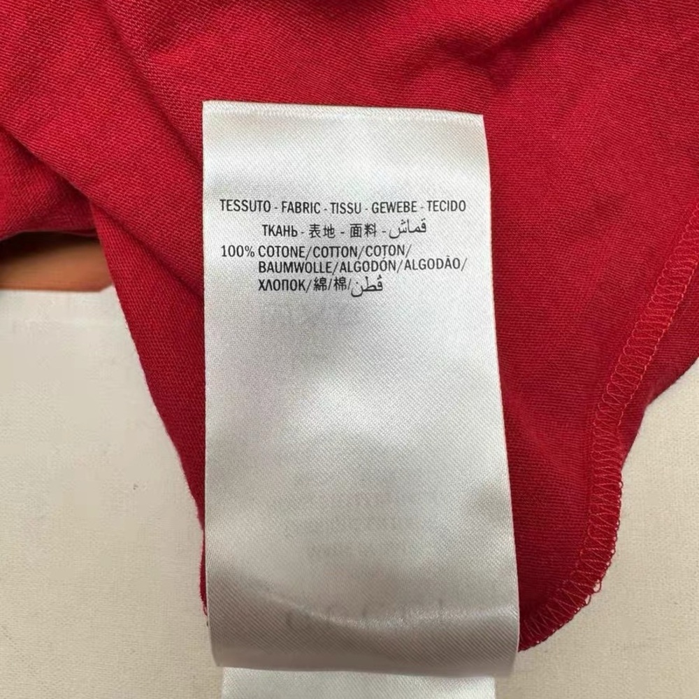 🚩steal authentic Gucci Red Graphic Diamond Logo Tee - Picture 6 of 7